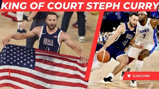 Steph Curry is pure gold when Needed the most Mens Basketball Gold for USA in Paris Olympics 2024 [upl. by Llenram154]