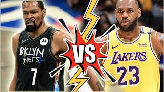 Whos Better Kevin Durant vs LeBron James [upl. by Laehcor]