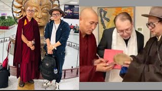 Chitue Geshe Lharampa Gowo Lobsang Phende amp Chitue Wangdue Dorjee in Europe tibet tibetanyoutuber [upl. by Deehsar654]