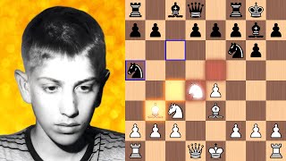 Bobby Fischer’s opening TRAP [upl. by Rednal48]