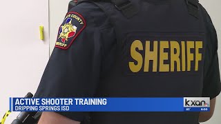 First responders conduct active shooter training at Dripping Springs ISD campus [upl. by Aihgn512]