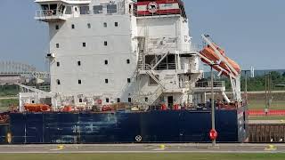 Soo Locks in Sault Sainte Marie Michigan  July 2021 [upl. by Norit717]