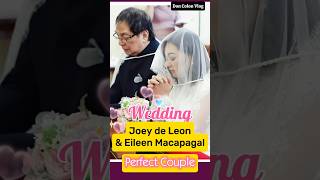 Joey de Leon and Eileen Macapagal Wedding shortsviral trending gettingmarried [upl. by Veator]