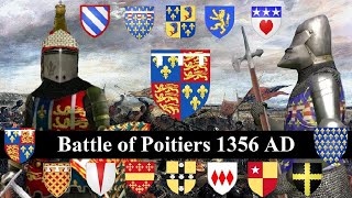 Battle of Poitiers 1356 AD  Hundred Years War [upl. by Hnahk]