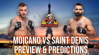 UFC Paris Moicano V Saint Denis Preview and Predictions [upl. by Pollux]