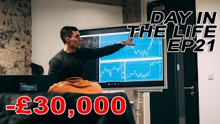 How I Lost 30000 In ONE MONTH  Day In The Life of a Forex Trader EP21 [upl. by Thackeray256]