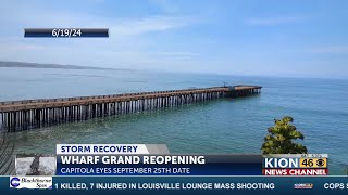 Capitola Wharf grand reopening event tentatively set for September 25th [upl. by Louise]