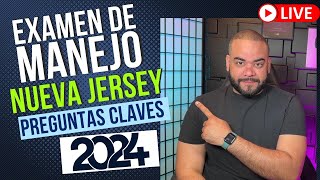 EXAMEN TEORICO DE MANEJO NEW JERSEY 2024 I Aprobarás con estas preguntas 🔥🔥🔥 [upl. by Packton]