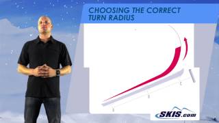 Choosing the Correct Turn Radius by Skis com [upl. by Boot]