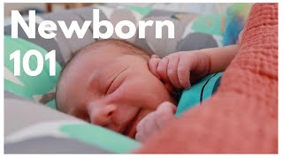 HOW TO TAKE CARE OF A NEWBORN BABY  NEWBORN 101 [upl. by Salohcin]