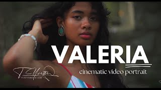 VALERIA  Cinematic Video Portrait  Sony a7iii  50mm F18 lens [upl. by Ades]