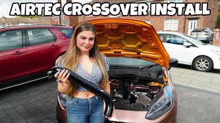 I FITTED AN AIRTEC MOTORSPORT CROSSOVER TO MY MK8 FIESTA ST🤩 [upl. by Alikee]