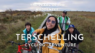 Cycling Adventure in Terschelling with the Osmo Action 5 Pro Parel van de Waddenzee [upl. by Faxon]