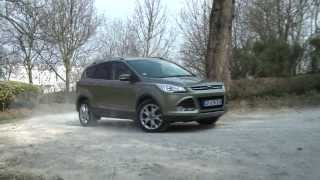 Essai Ford Kuga 20 TDCi 140ch 4x2 Titanium [upl. by Ainet]