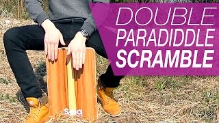 Cajon Tutorial Crazy Double Paradiddle Fill [upl. by Charry95]