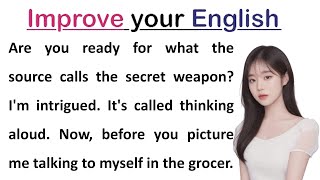 How To Improve Your English  Graded Reader  Learning English [upl. by Larual]