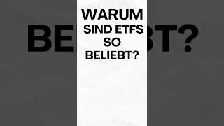 Was ist ein ETF und warum sind sie heutzutage so beliebt [upl. by Winson]