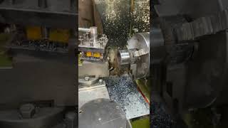 Bush Cutting in Filter Size shortvideos machinic lathechuck [upl. by Bradan]