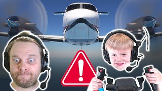 EMERGENCY Kid lands King Air true story [upl. by Garling]