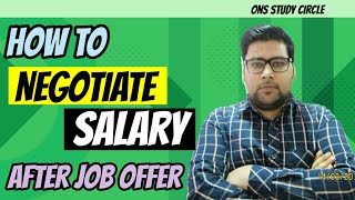 How To Negotiate Salary After Job Offer [upl. by Ollopa67]