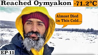 Reached Oymyakon Most Coldest Place on Earth 712°CPunjabi Travel VlogVlogYakutiaSakha Republic [upl. by Basso]