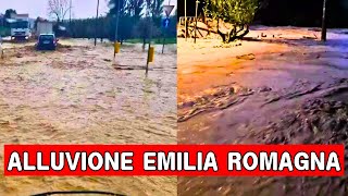 Alluvione Emilia Romagna esondano Senio Zena e Idice evacuazioni a Bologna e Faenza [upl. by Ted]