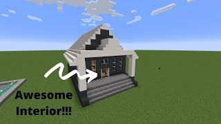 How to Build a Modern Court House in Minecraft [upl. by Nataline]