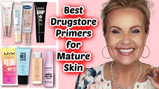 Must Try DRUGSTORE PRIMERS for MATURE SKIN  Holy Grail Products [upl. by Joyan811]