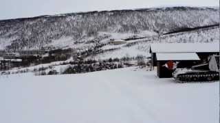 Skiing at Tromsø Alpine Centre Tromsø Alpinsenter [upl. by Kloman501]