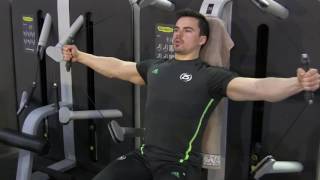 Pectoral Fly Kinesis Technogym [upl. by Aehs]