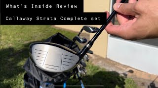 Callaway Strata 16 piece Complete Golf Set Whats Inside Review [upl. by Nettle]