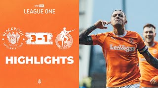 Highlights  Blackpool v Bristol Rovers [upl. by Goldsworthy]