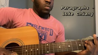 Paragraphs  Luke Chiang  Guitar TutorialHow to play paragraphs [upl. by Mahmoud]