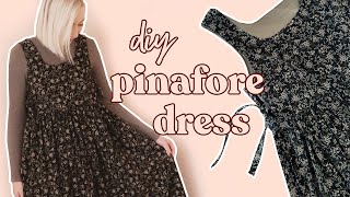 How to Sew a Pinafore Style Dress  StepByStep Sewing Tutorial [upl. by Canale324]