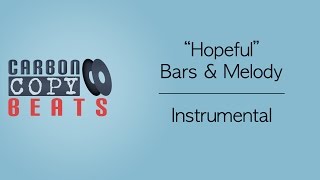 Hopeful  Instrumental  Karaoke In The Style Of Bars amp Melody [upl. by Sugirdor]