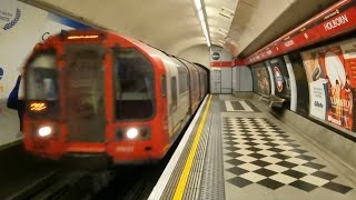 London Underground Central Line  Arrêt à la station Holborn [upl. by Jamin942]