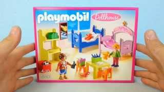 Buntes Kinderzimmer 5306 auspacken Playmobil Puppenhaus seratus1 Dollhouse [upl. by Hagar]