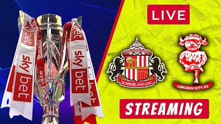 Sunderland vs Lincoln LIVE STREAMING League 1 Play Offs Football Sunderland vs Lincoln Stream [upl. by Eniksre]