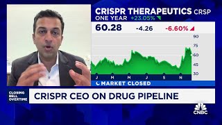 CRISPR Therapeutics CEO talks winning FDA approval for sickle cell anemia treatment [upl. by Keraj]