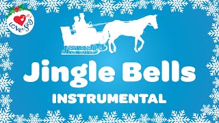 Jingle Bells KARAOKE Lyrics 🎤🔔 Instrumental Christmas Song 🎄 [upl. by Arakat]