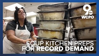 Cincinnati soup kitchen sees record high demand [upl. by Eiuqram793]