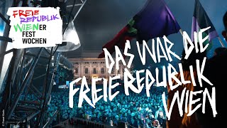 FRW 2024 Das war die Freie Republik Wien [upl. by Broddie695]