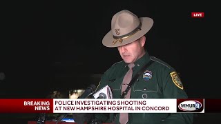 Col Mark Hall gives update about New Hampshire Hospital shooting [upl. by Emmalyn]