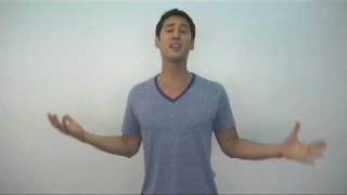 MY GLEE AUDITION VIDEO  quotDONT RAIN ON MY PARADEquot for SEASON 2 [upl. by Jany315]