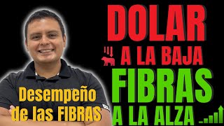 FIBRAS e IPC a la ALZA DOLAR a la BAJA Desempeño Semanal FIBRAS [upl. by Sadick]