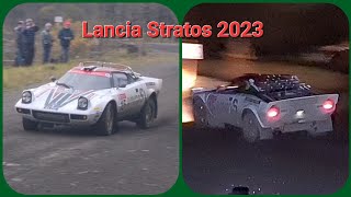 🎶 Sweet sound of Lancia Stratos driven by Seb Perez on 2023 Roger Albert Clark Rally [upl. by Notsuj]