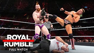 FULL MATCH  Miz amp Shane McMahon vs The Bar – SmackDown Tag Team Titles Match Royal Rumble 2019 [upl. by Ecienaj]