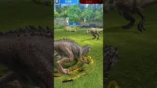 Indominus rex vs Giganotosaurus [upl. by Moclam]