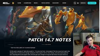 I READ PATCH 147 SO YOU DONT HAVE TO  League of Legends Patch Notes 147 Review [upl. by Lemmor]