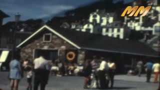 Looe Cornwall England 1970s old cine film 112 [upl. by Rehnberg]